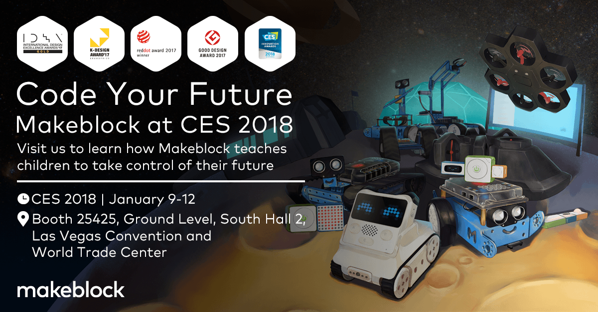 Makeblock CES 2018 Makeblock CES 2018