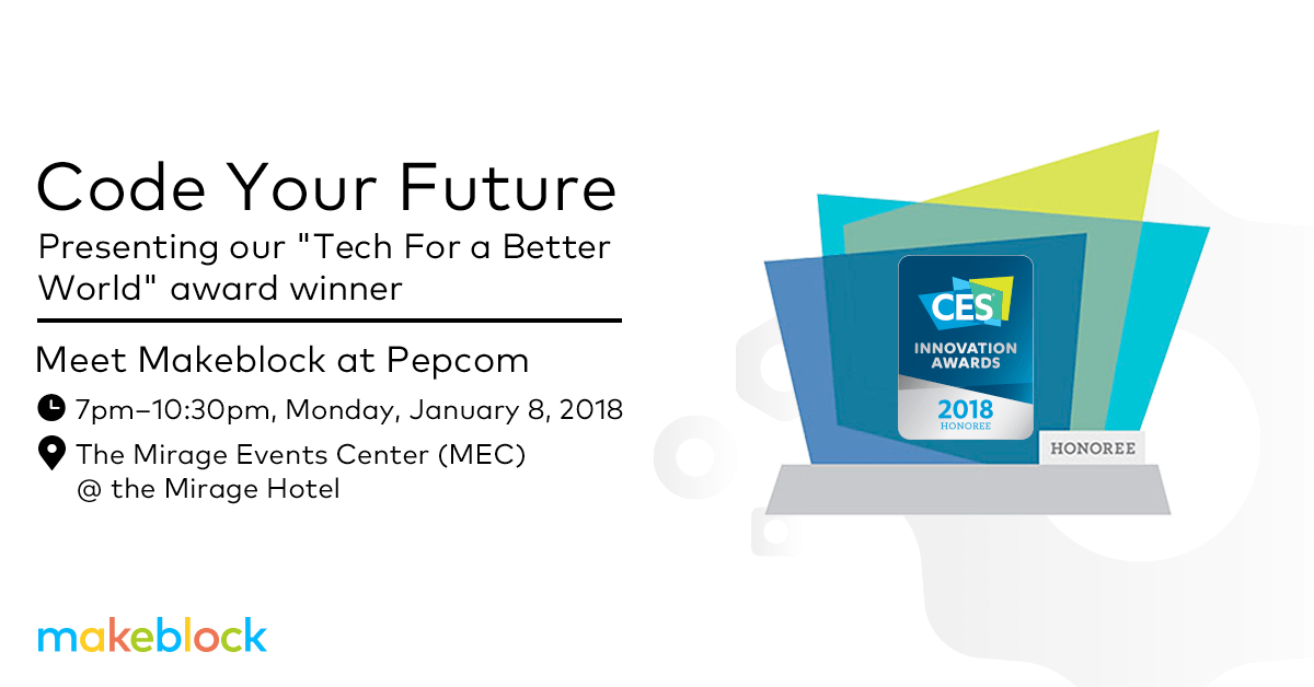 Makeblock CES 2018 Makeblock CES 2018