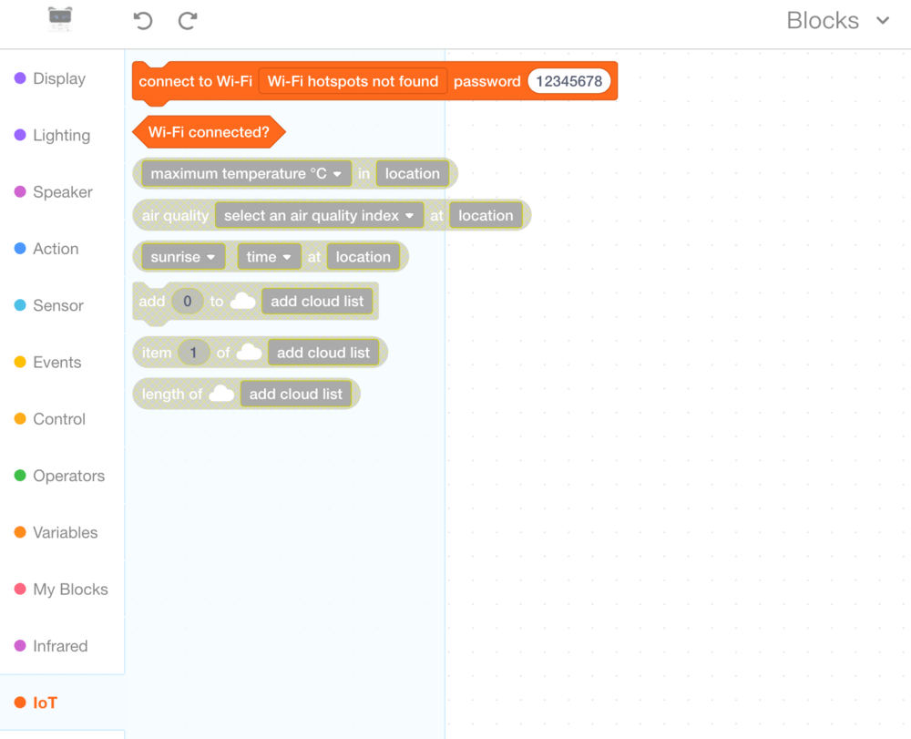 Integrating educational robot