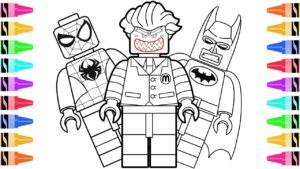 Learn to draw Lego Superheroes