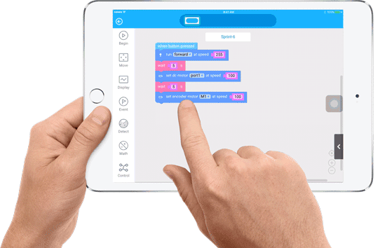 Write Codes for Robots Coding robot