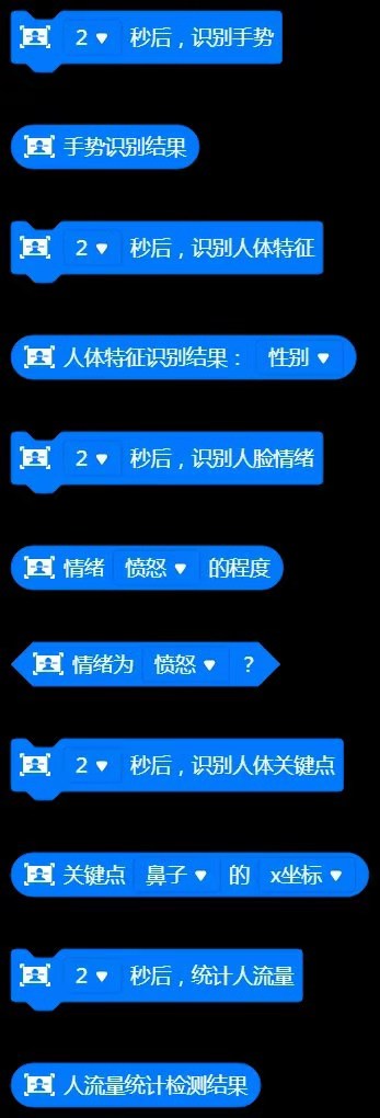 人体识别积木块